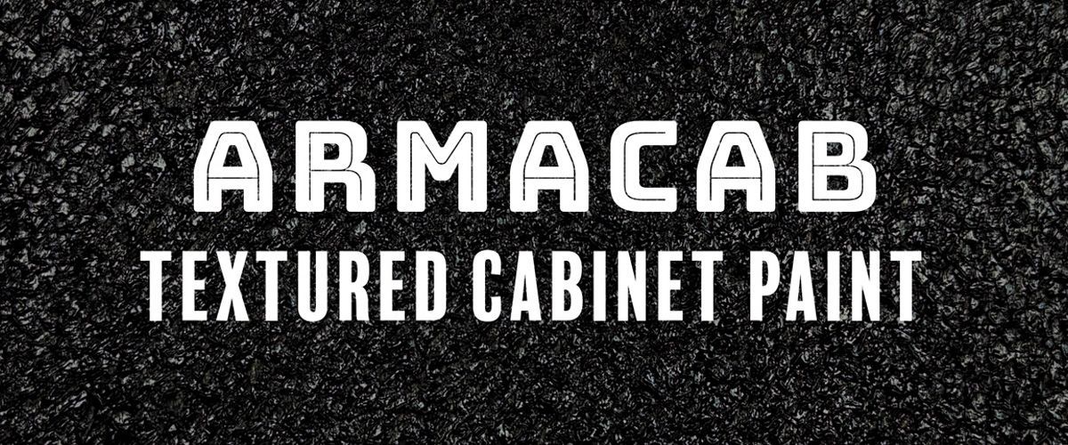 PRODUCT SPOTLIGHT: Armacab Professional Textured Speaker/Cabinet Paint