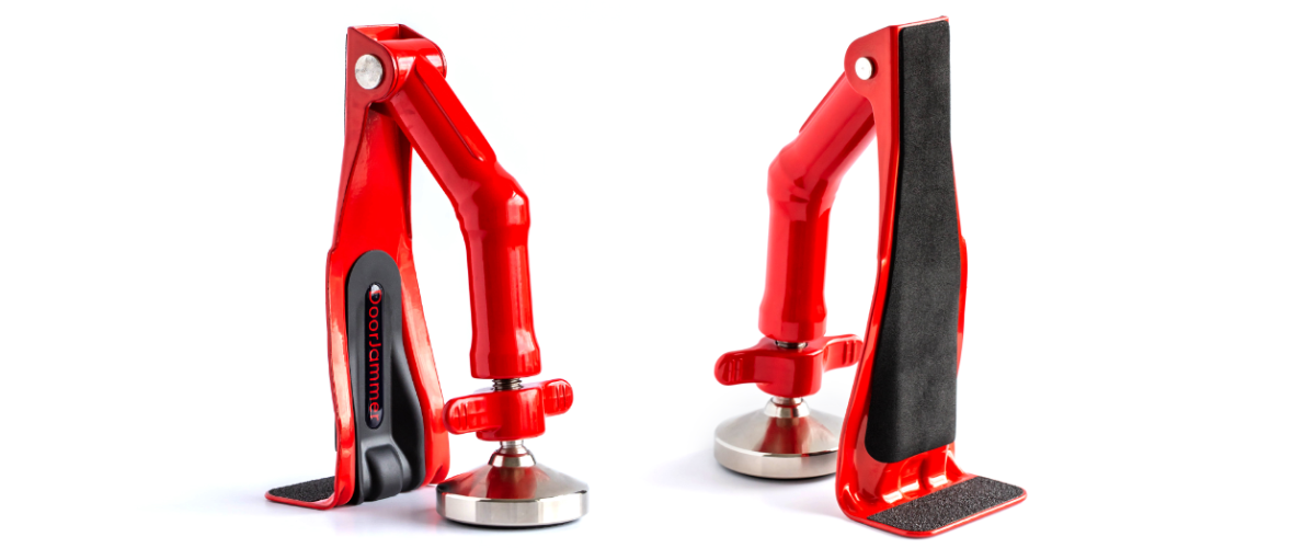 DoorJammer Lockdown was made specifically for larger doors that require much more versatile security