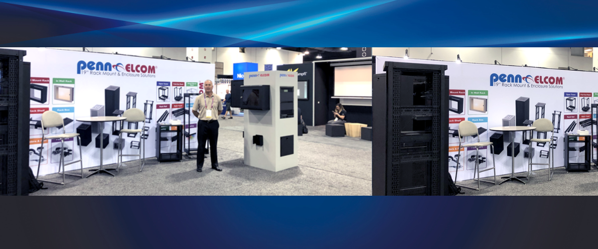 Richard Stratford at our stand at Denver CEDIA