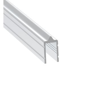 10.2mm Heavy Duty Anodized Tongue Extrusion Mates with EG-0522E/2-2M Groove Extrusion - 2m Long
