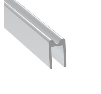 10.2mm Smooth Heavy Duty Groove Extrusion mates with EG-0523/1-4M Tongue Extrusion - 4m Long