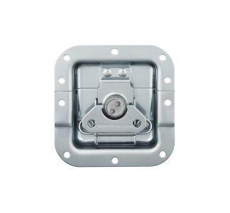 Medium Recessed Latch in Deep Dish with 1 1/16" Offset on the Bottom Half