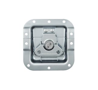 Medium Recessed Latch in Very Shallow Dish with 7/8" Offset