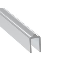 10.2mm Smooth Heavy Duty Tongue Extrusion mates with EG-0523/2-4M Groove Extrusion - 4m Long