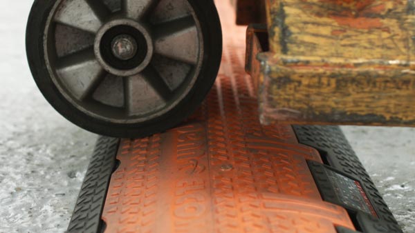 Forklift testing out CROSS3's capabilities