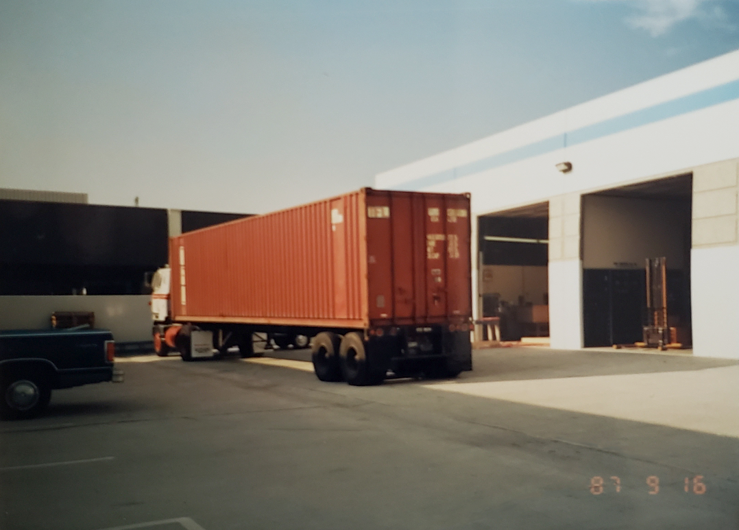 Container truck
