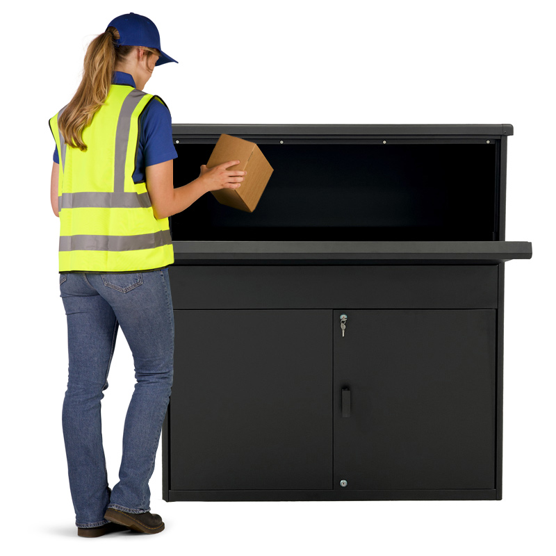 PBXL extra large parcel drop box Penn Elcom 