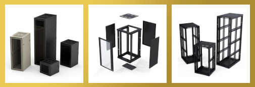 Assortment of racking products that we have on sale with RGB