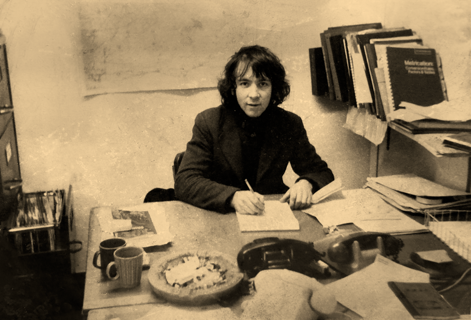 Roger Willems in first office approx 1977