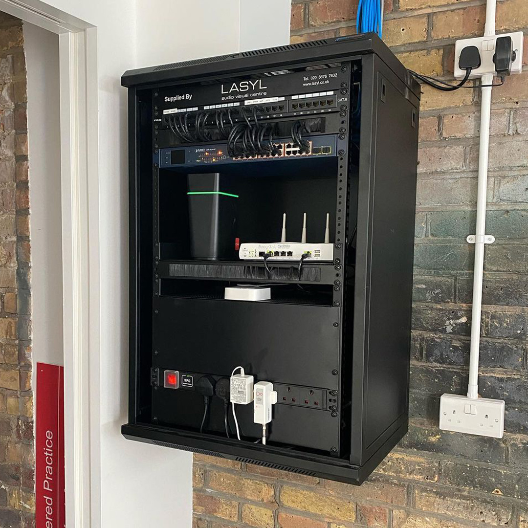 wall mounted data rack by lasylav on instagram