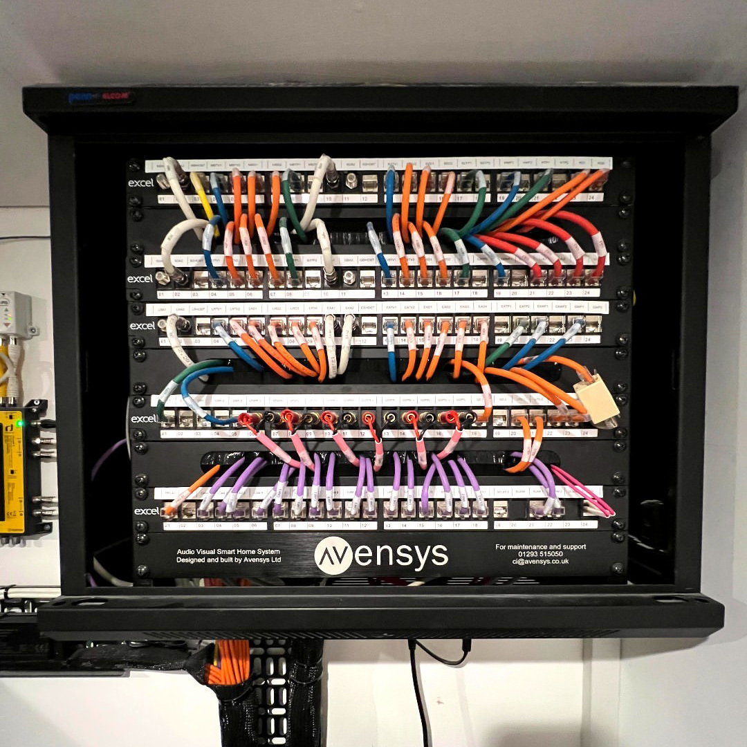Wall rack by avensys custom install